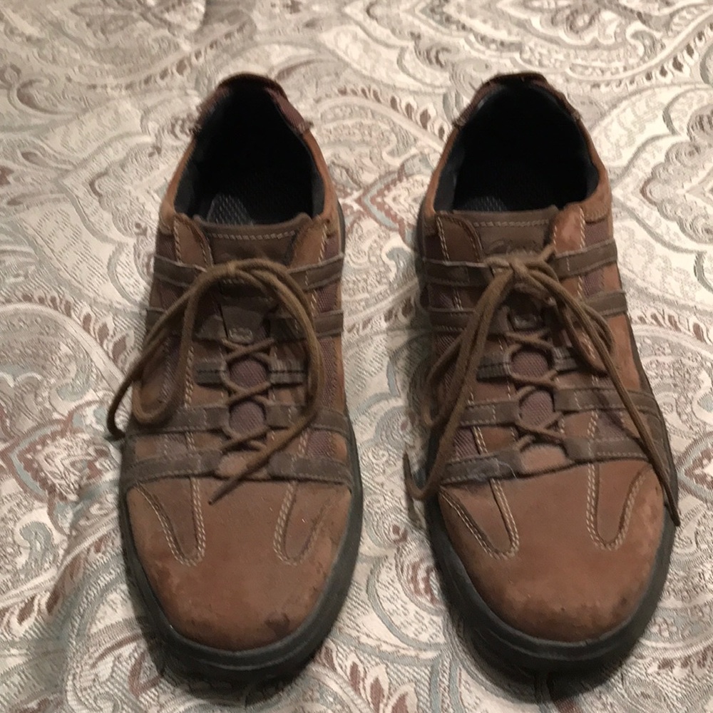 Men’s Clark Brown Loafers Size 10M